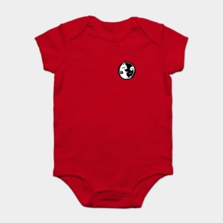 yin and yang Baby Bodysuit